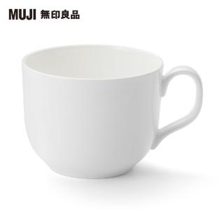 【MUJI 無印良品】骨瓷拿鐵杯/495ml