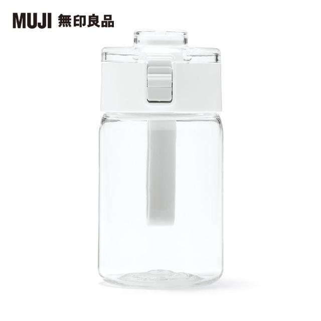 【MUJI 無印良品】攜帶式透明水壺/350ml