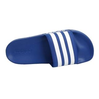 【adidas 愛迪達】男運動拖鞋-海邊 游泳 愛迪達 藍白(GW1048)