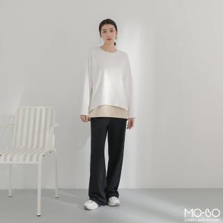 【MO-BO】MIT寬鬆版仿兩件式上衣(上衣)