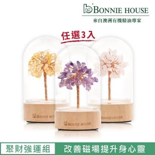 【Bonnie House 植享家】能量水晶樹賞香儀(任選3入)