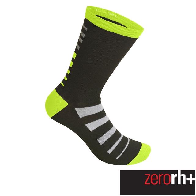 【ZeroRH+】義大利美麗諾羊毛20cm高筒運動襪(螢光黃 ICX9190_96A)