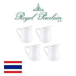 【Royal Porcelain】ADV/奶盅/附把/170ml/4入(泰國皇室御用白瓷品牌)