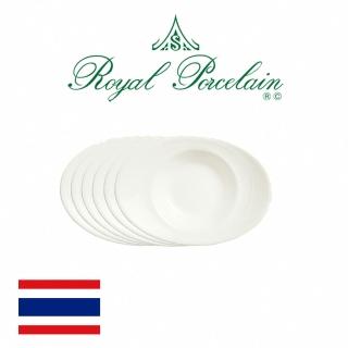 【Royal Porcelain】SILK/底碟/小菜碟/12X16.5cm/6入(泰國皇室御用白瓷品牌)