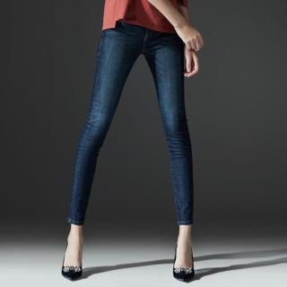 【BRAPPERS】女款 新美腳 ROYAL系列-低腰四面伸縮彈性九分褲(深藍)