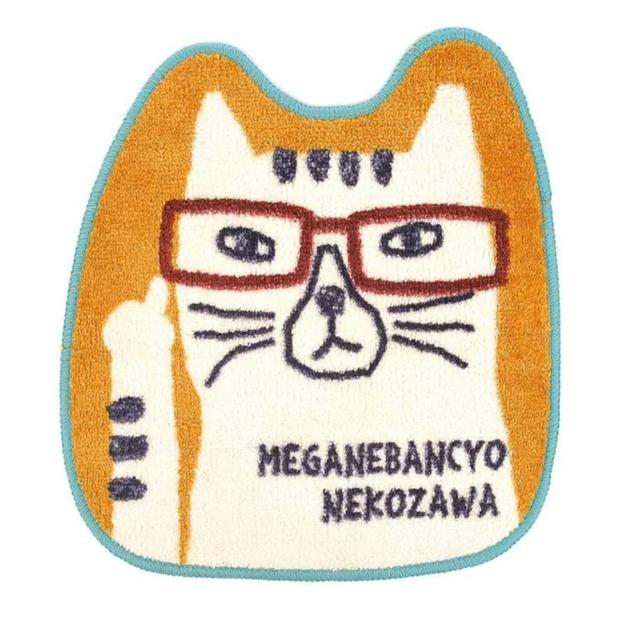 【JEN】日式卡通貓吸水地墊腳墊座墊40*40cm(3款可選)