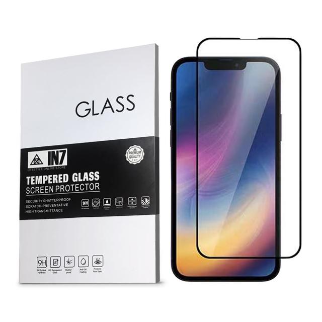 【IN7】iPhone 14 6.1吋 高透光3D滿版鋼化玻璃保護貼