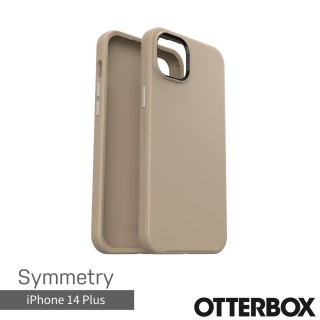【OtterBox】iPhone 14 Plus 6.7吋 Symmetry炫彩幾何保護殼(奶茶)