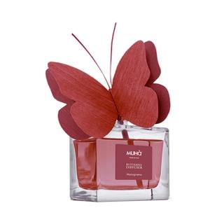 【MUHA穆哈】義大利進口室內香氛-紅蝴蝶-石榴 50ml(果香調 室內擴香 居家香氛)