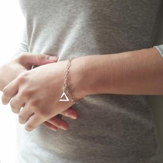 【mittag】triangle bracelet_三角鐵手鍊(樂器 音樂 打擊樂 音樂 樂團 銀飾 環保飾品)