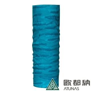 【ATUNAS 歐都納】COOLMAX吸濕排汗抗菌頭巾(A1ACDD06N藍/水藍/防曬透氣/單車/運動/路跑)
