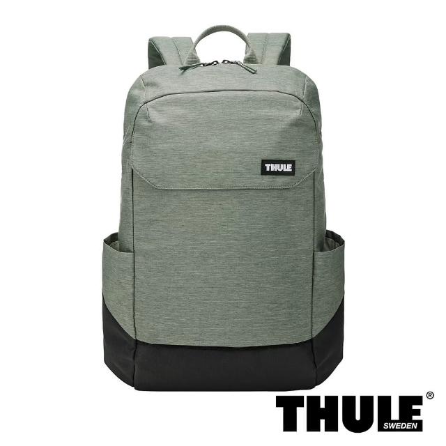 【Thule 都樂】Lithos 2.0 20L 15.6 吋電腦後背包(綠/黑)