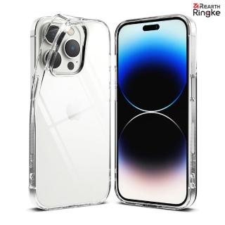 【Ringke】iPhone 14 Pro Max / 14 Pro / 14 Plus / 14 Air 纖薄手機保護殼 透明 亮粉(Rearth 透明手機殼)
