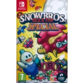【Nintendo 任天堂】NS Switch 雪人兄弟 特別版 Snow Bros. Nick & Tom Special(中英日文歐版)