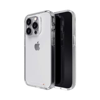 【Gear4】iPhone 14 Pro Max 6.7吋 D3O Crystal Palace 水晶透明-抗菌軍規防摔保護殼