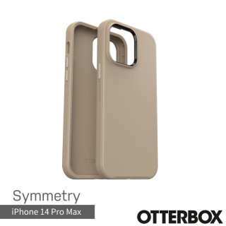 【OtterBox】iPhone 14 Pro Max 6.7吋 Symmetry炫彩幾何保護殼(奶茶)