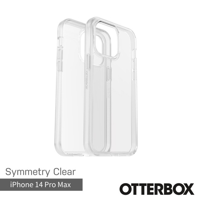 【OtterBox】iPhone 14 Pro Max 6.7吋 Symmetry炫彩透明保護殼(Clear透明)