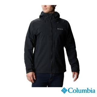 【Columbia 哥倫比亞 官方旗艦】男款-Omni-Tech 防水外套-黑色(UWE13410BK/ 2022年秋冬商品)