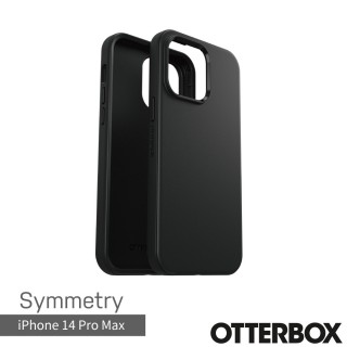 【OtterBox】iPhone 14 Pro Max 6.7吋 Symmetry炫彩幾何保護殼(黑)