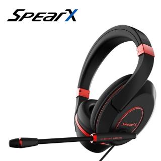 【SpearX】X1-Boost高音質電競耳罩式麥克風遊戲音樂耳機