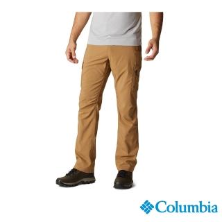 【Columbia 哥倫比亞 官方旗艦】男款-Omni-Shade UPF50快排長褲-棕色(UAE91840BN / 2022年秋冬商品)