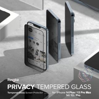 【Ringke】iPhone 14 Plus /14 /13 Pro Max /13 Pro /13 Privacy Tempered Glass 防窺鋼化玻璃螢幕保護貼