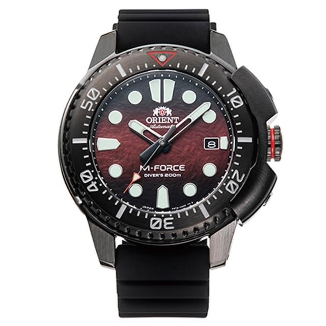 【ORIENT 東方錶】限量 M-Force系列 潛水機械腕錶 / 45mm(RA-AC0L09R)