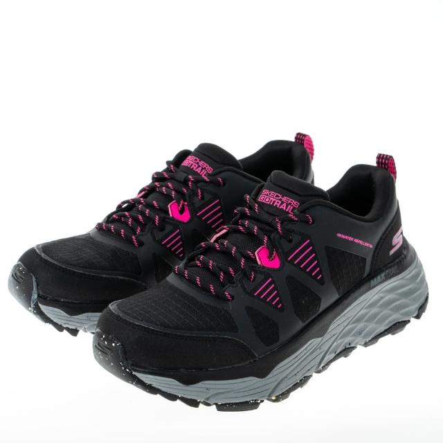 【SKECHERS】女鞋 慢跑系列 GO RUN MAX CUSHIONING ELITE TRAIL(129151BKPK)