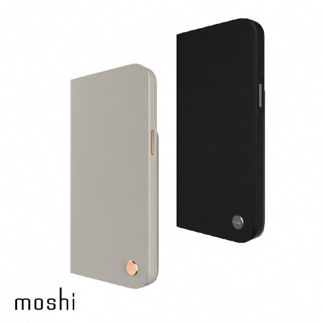 【moshi】iPhone 14 Pro 6.1吋 Magsafe Overture 磁吸可拆式卡夾型皮套(iPhone 14 Pro)