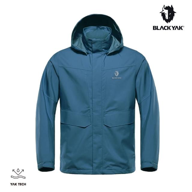 【BLACK YAK】男 CROSA防水外套[藍綠色]│BYBB2MJ103(韓國 防水 休閒 防風 男外套 保暖)