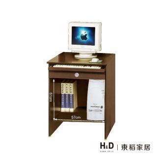 【H&D 東稻家居】胡桃2尺電腦桌下座/TJF-01941
