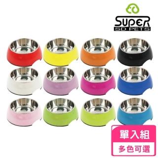 【SUPER休普】寵物碗‧圓形 （S）(寵物餐具)