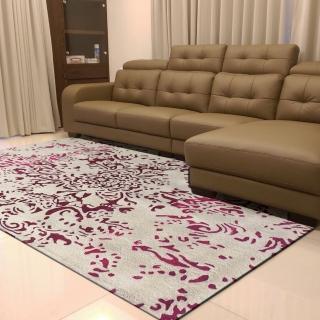 【Fuwaly】立上海系列_番紅地毯-240x340cm(羊毛 頂級尊爵 奢華 新古典 起居室 客廳 書房)