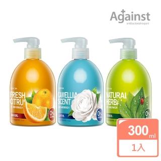 【快潔適】抗菌洗手乳300ml(山茶花香/溫和草本/清新柑橘)