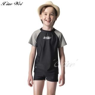 【沙兒斯】兒童短袖二件式泳裝(NO.B6622018)