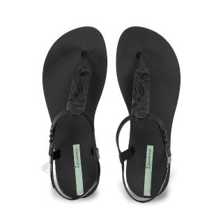 【IPANEMA】momo獨家 抽象液態系列 涼拖鞋 黑色(人字拖 夾腳拖 巴西拖鞋 8324822396)