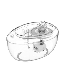 【酷博士】透明小鴨寵物循環飲水機 贈濾芯一組(寵物飲水機)
