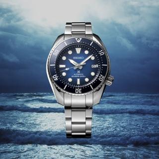 【SEIKO 精工】Prospex系列 SUMO殼型潛水機械錶 指針錶 手錶 禮物 畢業(6R35-02C0B/SPB321J1)