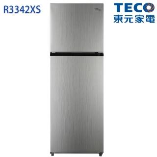 【TECO 東元】福利品★334公升 一級能效變頻右開雙門冰箱(R3342XS)