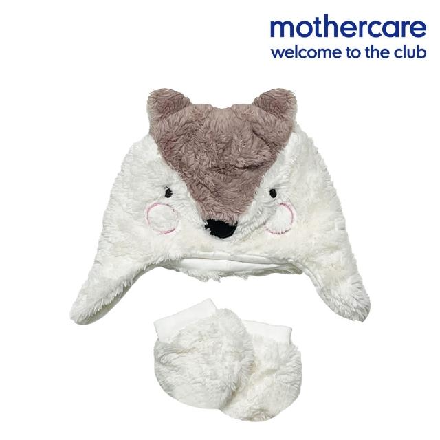 【mothercare】專櫃童裝 造型狐狸帽子+手套(6個月)