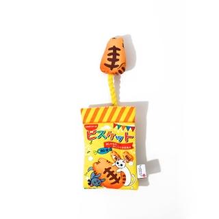【日本 Kashima】日本餅乾寵物玩具(響紙 啾啾聲 藏食設計 貓薄荷plus)