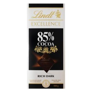 【Lindt 瑞士蓮】極醇系列85%巧克力片100g