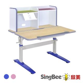 【SingBee 欣美】寬105cm 兒童書桌SBD-501&BC105(書桌 兒童書桌 升降桌)