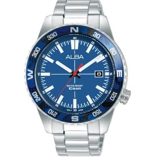 【ALBA】雅柏 簡易方位 休閒時尚腕錶(VJ42-X335B/AS9Q19X1)