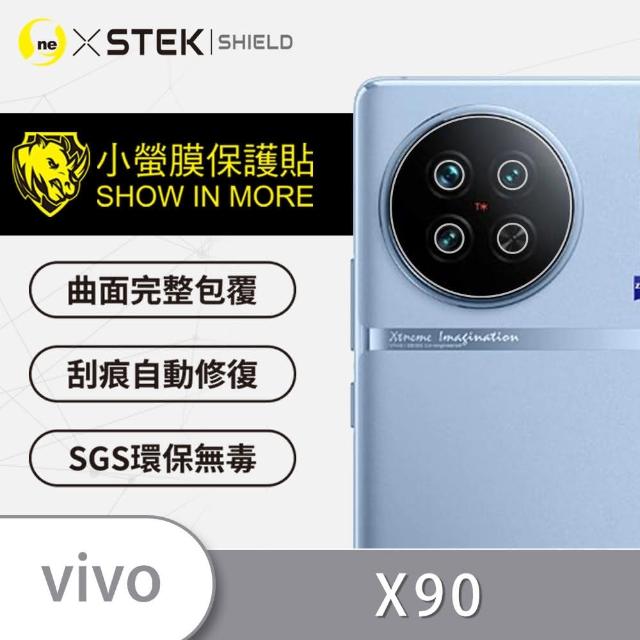 【o-one台灣製-小螢膜】vivo X90 精孔版鏡頭保護貼2入