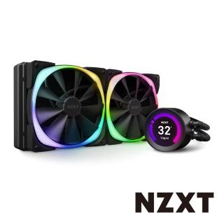 【NZXT 恩傑】Kraken Z63 RGB 液晶水冷 280mm一體式水冷散熱器-黑色(RL-KRZ63-R1 / 保固7年)