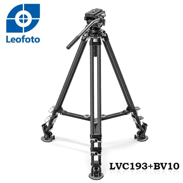 【Leofoto 徠圖】LVC193C+BV10碳纖維3節三腳架含油壓雲台(彩宣總代理)