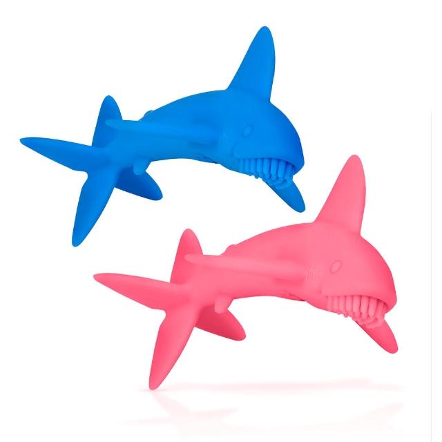 【Nuby】矽膠鯊魚固齒器