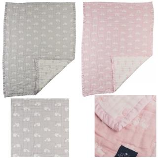 【澳洲 Lolli Living】Muslin Jacquard Blanket 純棉紗被毯(兩款可選)