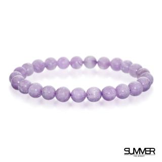 【SUMMER 寶石】紫鋰輝手珠7mm(隨機出貨)